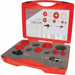 Rothenberger - Hole Saw Kits Minimum Saw Diameter (Inch): 3/4 Maximum Saw Diameter (Inch): 2-1/2 - A1 Tooling