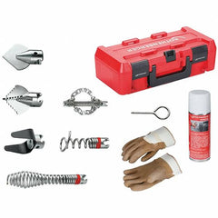 Rothenberger - Drain Cleaning Machine Cutters & Accessories Type: Tool Kit for Drain Cleaner For Use With Machines: Rothenberger R600 Drain Cleaner - A1 Tooling