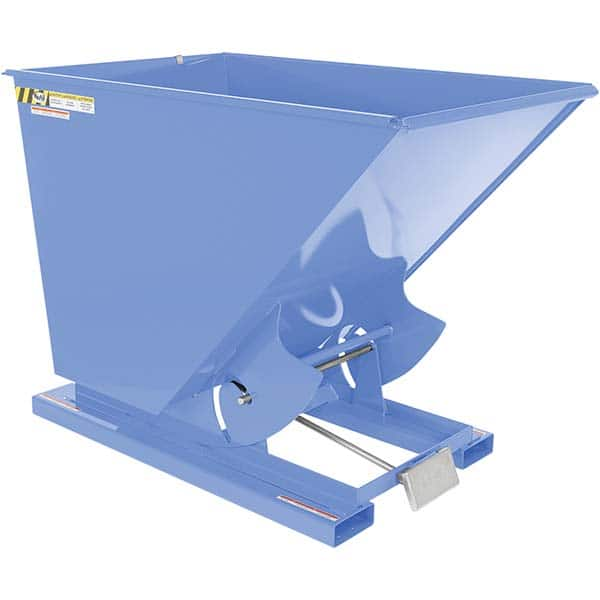 Vestil - Hoppers & Basket Trucks Additional Information: Complies w/OSHA General Industry Rule 29 CFR 1910.178(m)(5)(iii) - allows operator to remain at controls of truck throughout the dumping process - A1 Tooling