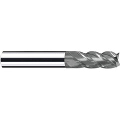 Fraisa - 1/2" Diam 4 Flute Solid Carbide 0.06" Corner Radius End Mill - A1 Tooling