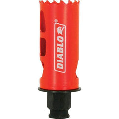 Freud - 1-1/4" Diam, 2-3/8" Cutting Depth, Hole Saw - Bi-Metal Saw, Toothed Edge - A1 Tooling