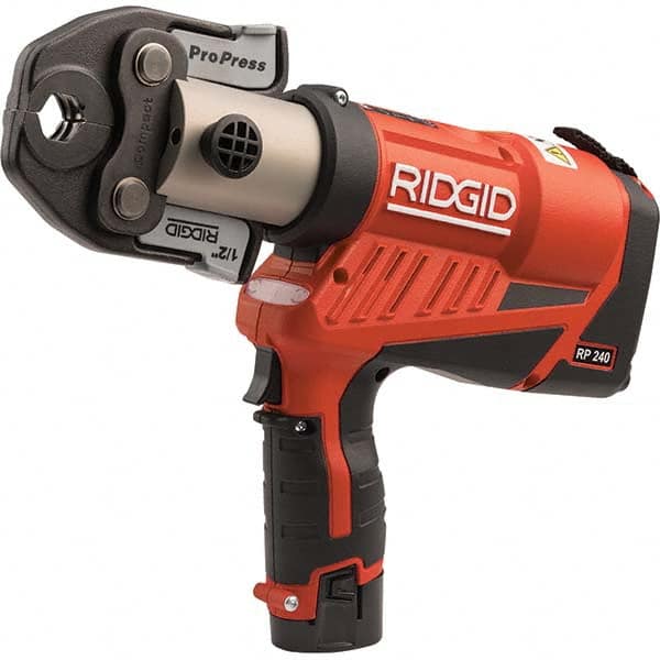 Ridgid - Benders, Crimpers & Pressers Type: Pressing Tool Kit Maximum Pipe Capacity (Inch): 1 - A1 Tooling