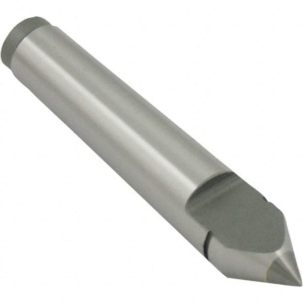 Dead Centers; Center Type: Half Center; Shank Type: Morse Taper; Shank Taper Size: MT2; Point Style: Center Point; Carbide-Tipped: Yes; Head Diameter (Inch): 0.71 in; Tip Diameter: 0.28 in; Overall Length: 100 mm; Tip Diameter (Inch): 0.28 in; Overall Len