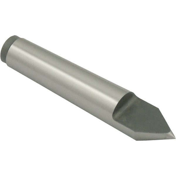 Dead Centers; Center Type: Half Center; Shank Type: Morse Taper; Shank Taper Size: MT2; Point Style: Center; Carbide-Tipped: No; Head Diameter (Decimal Inch): 0.7100; Overall Length (mm): 100.00; Included Angle: 60; Overall Length: 100 mm