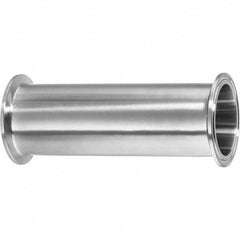 Value Collection - Sanitary Stainless Steel Pipe Fittings Type: Straight Connector Style: Quick-Clamp - A1 Tooling