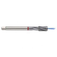 M8x1.25 6HX 3-Flute PM Cobalt Red Ring Semi-Bottoming 15 degree Spiral Flute Tap-TiCN - A1 Tooling