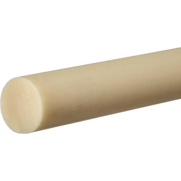 USA Sealing - 6' x 2" Beige ABS Rod - A1 Tooling