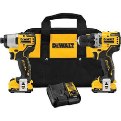 DeWALT - Cordless Tool Combination Kits Voltage: 12 Tools: Brushless Cordless Drill; Impact Driver - A1 Tooling