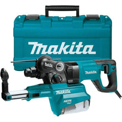 Makita - 120 Volt 1" SDS Plus Chuck Electric Rotary Hammer - 0 to 4,500 BPM, 0 to 1,100 RPM, Reversible - A1 Tooling