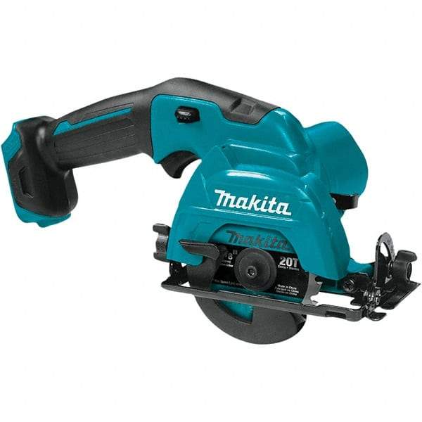 Makita - 12 Volt, 3-3/8" Blade, Cordless Circular Saw - 1,500 RPM, Lithium-Ion Batteries Not Included - A1 Tooling