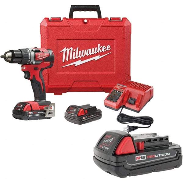 Milwaukee Tool - Cordless Drills Battery Voltage: 18 Battery Chemistry: Lithium-Ion - A1 Tooling