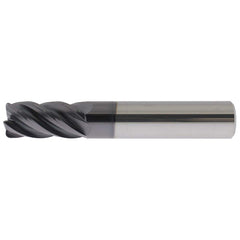 Corner Radius End Mill Head: 3/4″ Dia, 2-3/4″ LOC, 5 Flutes Solid Carbide, PowerLayer Coated, Series US556