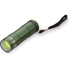 GoGreen Power - Flashlights; Type: Industrial/Tactical ; Bulb Type: LED ; Battery Size: AAA ; Rechargeable: Disposable ; Body Color: Dark Green ; Complete Light Output (Lumens): 80 - Exact Industrial Supply