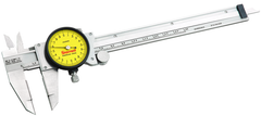 #120M-150 - 0 - 150mm Measuring Range (0.02mm Grad.) - Dial Caliper with Certification - A1 Tooling