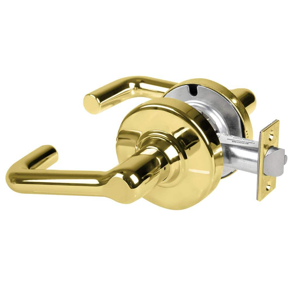 Schlage - Lever Locksets; Door Thickness: 1 3/8 - Exact Industrial Supply