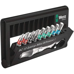 Wera - Screwdriver Bit Sets Type: Insert Bit Set Drive Size: 1/4 (Inch) - A1 Tooling