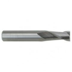 .007 TuffCut GP Standard Length 2 Fl Center Cutting End Mill - A1 Tooling