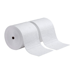 Pads, Rolls & Mats; Product Type: Roll; Application: Oil Only; Overall Length (Feet): 150.00; Total Package Absorption Capacity: 40.2 gal; Material: Polypropylene; Fluids Absorbed: Oil Based Liquids; Oil; Fuel; Absorbency Weight: Heavy; Width (Decimal Inc