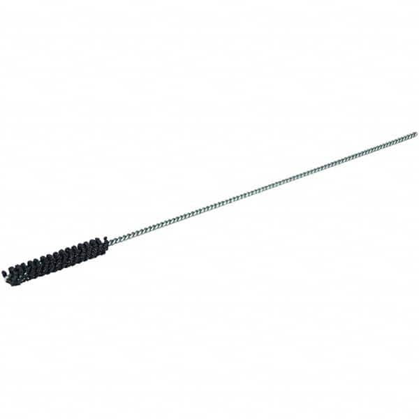 Weiler - 0.354" to 9mm Bore Diam, 320 Grit, Silicon Carbide Flexible Hone - A1 Tooling