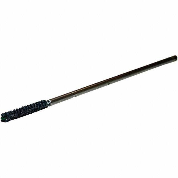 Weiler - 0.354" to 9mm Bore Diam, 120 Grit, Silicon Carbide Flexible Hone - A1 Tooling