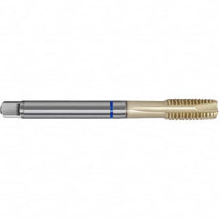 Spiral Point Tap: M24 x 1.5, Metric Fine, 4 Flutes, Plug, 6HX, HSS-E, Sirius Finish 140 mm OAL, Right Hand, D6/D7, Series 4219