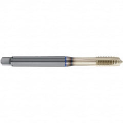 Spiral Point Tap: #4-48, UNF, 3 Flutes, Plug, 2BX, HSS-E, Sirius Finish 56 mm OAL, Right Hand, H3/H4 Series 4643