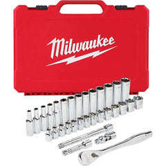 Milwaukee Tool - Socket Sets Measurement Type: Metric Drive Size: 3/8 - A1 Tooling