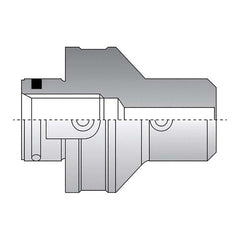 Allied Machine and Engineering - 35mm Diam Radial Clamp Cylindrical Shank Adapter Modular Reamer Body - A1 Tooling