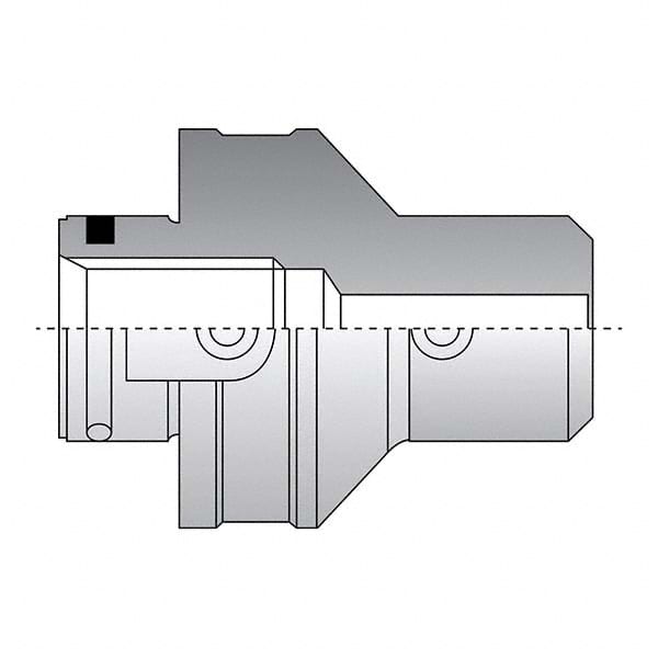 Allied Machine and Engineering - 42mm Diam Radial Clamp Cylindrical Shank Adapter Modular Reamer Body - A1 Tooling