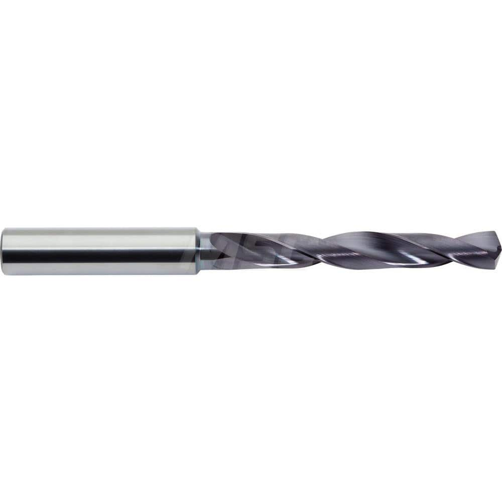 M.A. Ford - Jobber Length Drill Bits; Drill Bit Size (mm): 5.40 ; Drill Bit Size (Decimal Inch): 0.2126 ; Drill Point Angle: 140 ; Drill Bit Material: Solid Carbide ; Drill Bit Finish/Coating: ALtima? ; Flute Type: Helical - Exact Industrial Supply