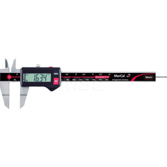 Mahr - Electronic Calipers; Minimum Measurement (mm): 0.00 ; Minimum Measurement (Decimal Inch): 0.0000 ; Maximum Measurement (Decimal Inch): 6 ; Maximum Measurement (mm): 150.00 ; Accuracy Plus/Minus (Decimal Inch): 0.0010 ; Accuracy Plus/Minus (mm): 0. - Exact Industrial Supply