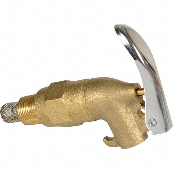 Vestil - 3/4" NPT Brass Adjustable Drum Faucet - 4" Long Extension - A1 Tooling