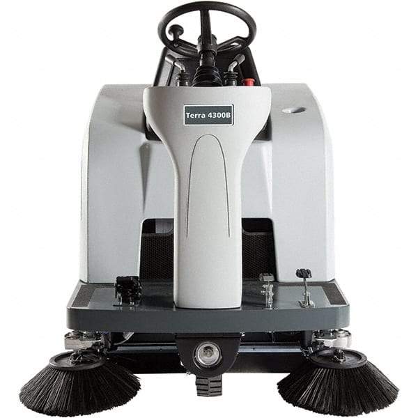 Advance - 46" Cleaning Width, Battery Powered Walk Behind & Sweeper - 0.8 hp, 420 RPM, Series Terra 4300B - A1 Tooling