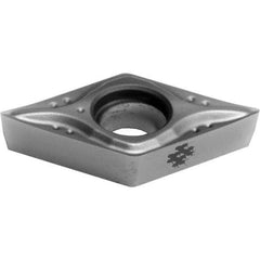 Sumitomo - DCGT32.52 MESI Grade AC5025S Carbide Turning Insert - TiAlSiN Finish, 55° Diamond, 3/8" Inscr Circle, 0.156" Thick, 0.0313" Corner Radius - A1 Tooling