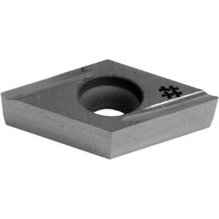 Sumitomo - DCGT21.50 LFX Grade AC5025S Carbide Turning Insert - TiAlSiN Finish, 55° Diamond, 1/4" Inscr Circle, 3/32" Thick, 0.0039" Corner Radius - A1 Tooling