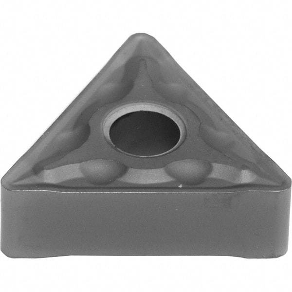 Sumitomo - TNMG433 EMU Grade AC5025S Carbide Turning Insert - TiAlSiN Finish, 60° Triangle, 1/2" Inscr Circle, 3/16" Thick, 0.0469" Corner Radius - A1 Tooling