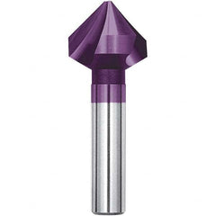 Magafor - 20.5mm Head Diam, 25/64" Shank Diam, 90° Solid Carbide Countersink - A1 Tooling