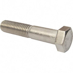 Value Collection - 7/8-9 3-1/4" Long Hex Head Cap Screw - Partially Threaded, 316 Stainless Steel, Uncoated - A1 Tooling