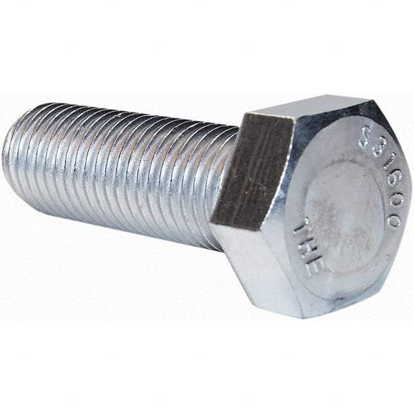 Value Collection - 1-8 2-3/4" Long Hex Head Cap Screw - Fully Threaded, 316 Stainless Steel, Uncoated - A1 Tooling