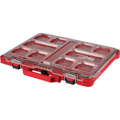 Milwaukee Tool - PACKOUT 10 Compartment Red Small Parts Compact Organizer - A1 Tooling