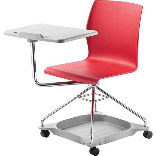 NPS - Swivel & Adjustable Office Chairs   Type: Mobile Tablet Chair    Color: Red - A1 Tooling