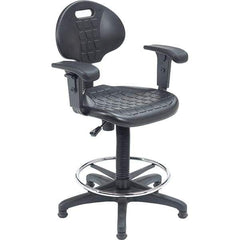 NPS - Swivel & Adjustable Stools Type: Adjustable Height Swivel Stool Base Type: Steel - A1 Tooling