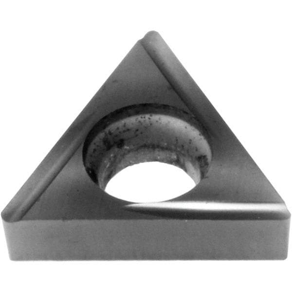 Sumitomo - TBGT521 LFX Grade AC5015S Carbide Turning Insert - TiAlSiN Finish, 60° Triangle, 0.156" Inscr Circle, 1/16" Thick, 0.0156" Corner Radius - A1 Tooling