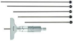 0 - 6'' Measuring Range - Ratchet Thimble - Depth Micrometer - A1 Tooling