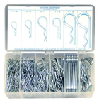 150 Pc. Hitch Pin Clip Assortment - A1 Tooling