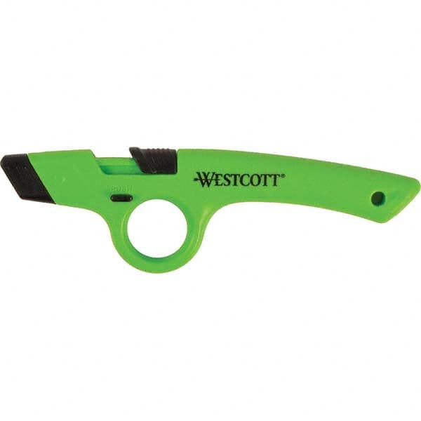 Westcott - Utility Knives, Snap Blades & Box Cutters Type: Safety Utility Knife Blade Type: Retractable - A1 Tooling