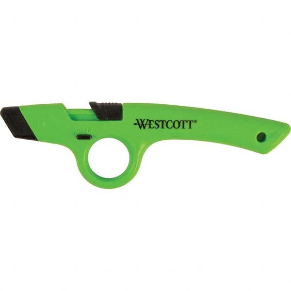 Westcott - Utility Knives, Snap Blades & Box Cutters Type: Safety Cutter Blade Type: Retractable - A1 Tooling