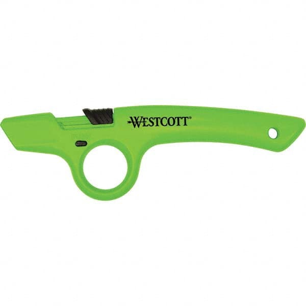 Westcott - Utility Knives, Snap Blades & Box Cutters Type: Safety Utility Knife Blade Type: Retractable - A1 Tooling