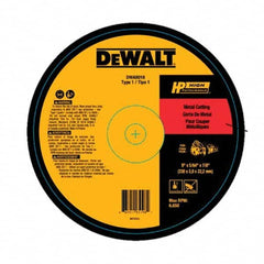 DeWALT - 9 x 5/64, 7/8" Hole Aluminum Oxide Cutoff Wheel - A1 Tooling