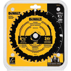 DeWALT - Wet & Dry-Cut Saw Blades Blade Diameter (Inch): 6-1/2 Blade Material: Carbide-Tipped - A1 Tooling